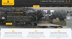 Desktop Screenshot of alepatagoniapropiedades.com